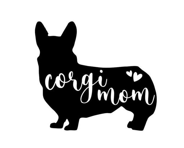 Corgi - Corgi Mom Decal