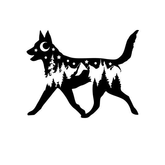 Adventure Dutch Shepherd Decal